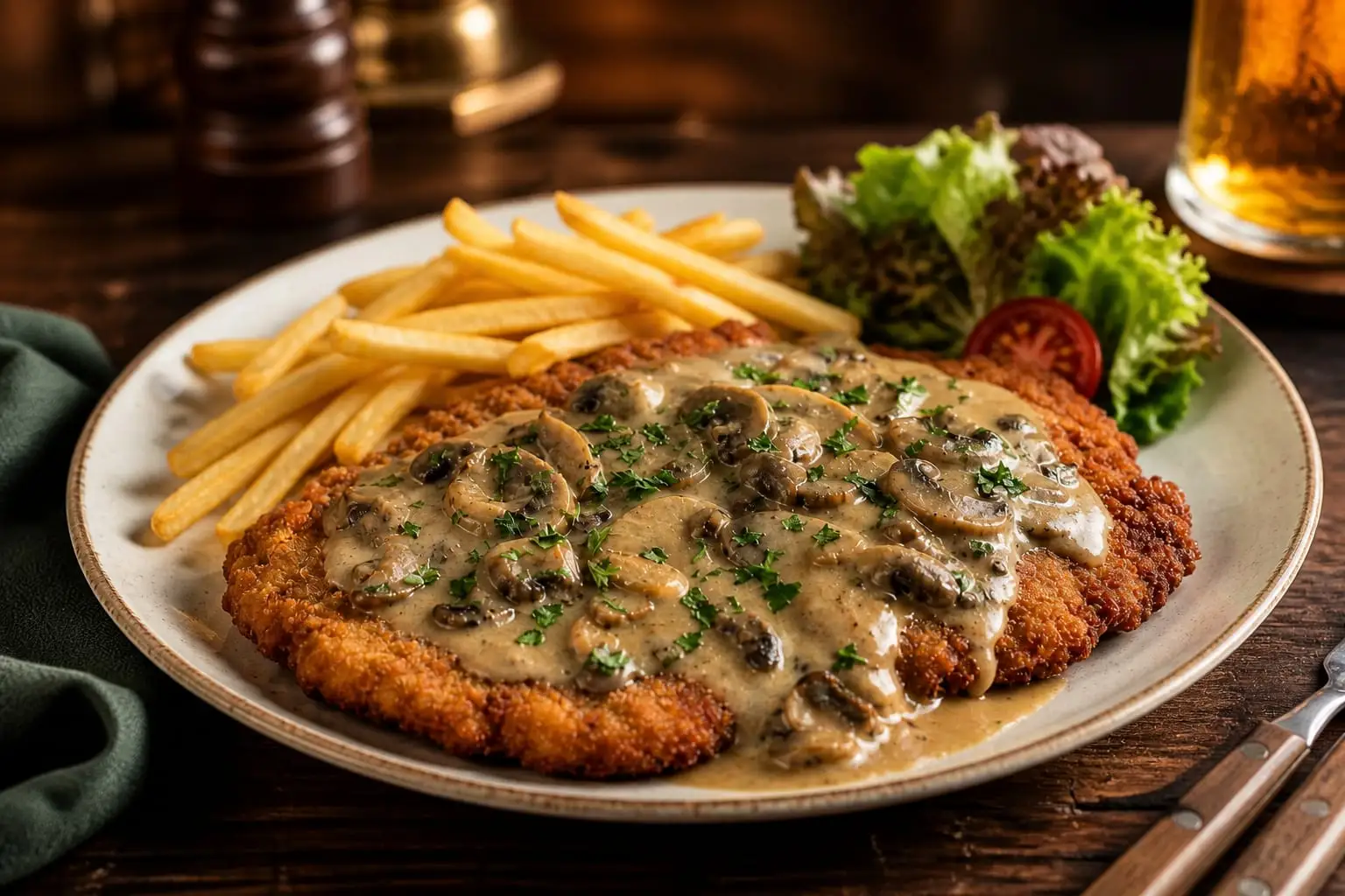 Jägerschnitzel