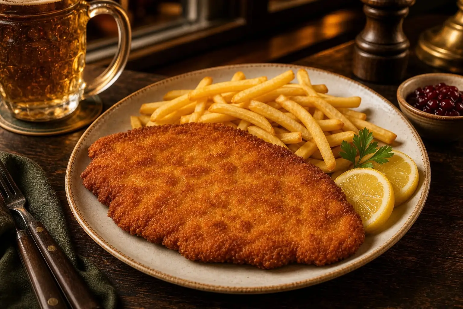 Riesen Schnitzel „Wiener Art“